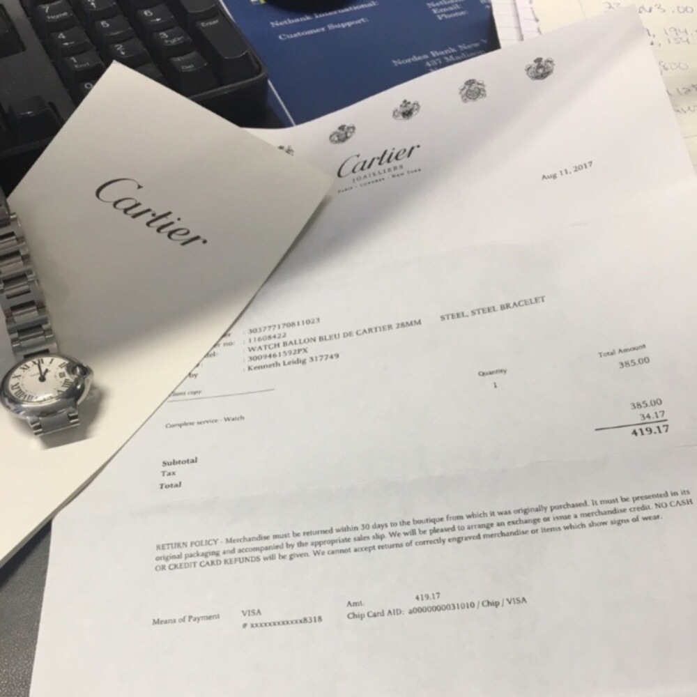 Cartier Ballon Bleu - Picture 6 of 8